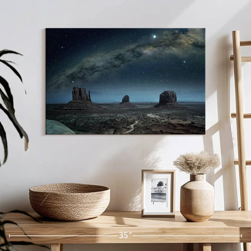 Alvord Monument Valley Galaxy Sky, H 16 po x l 24 po