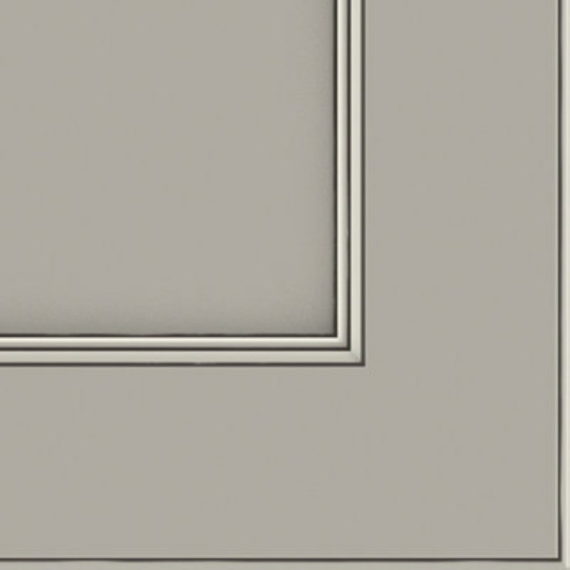 Dwelling Claredon Door Sample, Harbor Mist w/Stone Glaze, Maple