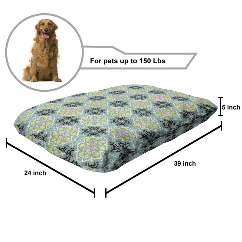 Multicolore, lit pour animal de compagnie Ambesonne