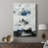 Black & Blue -Custom Wrapped Gallery Cavas