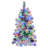 Artificial Xmas Tree with 170 Branch Tips,Mixed PE & PVC Branches