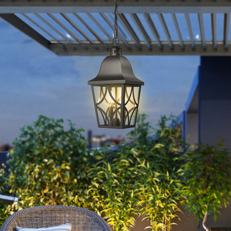 Luminaire suspendu imperméable pour l'extérieur
