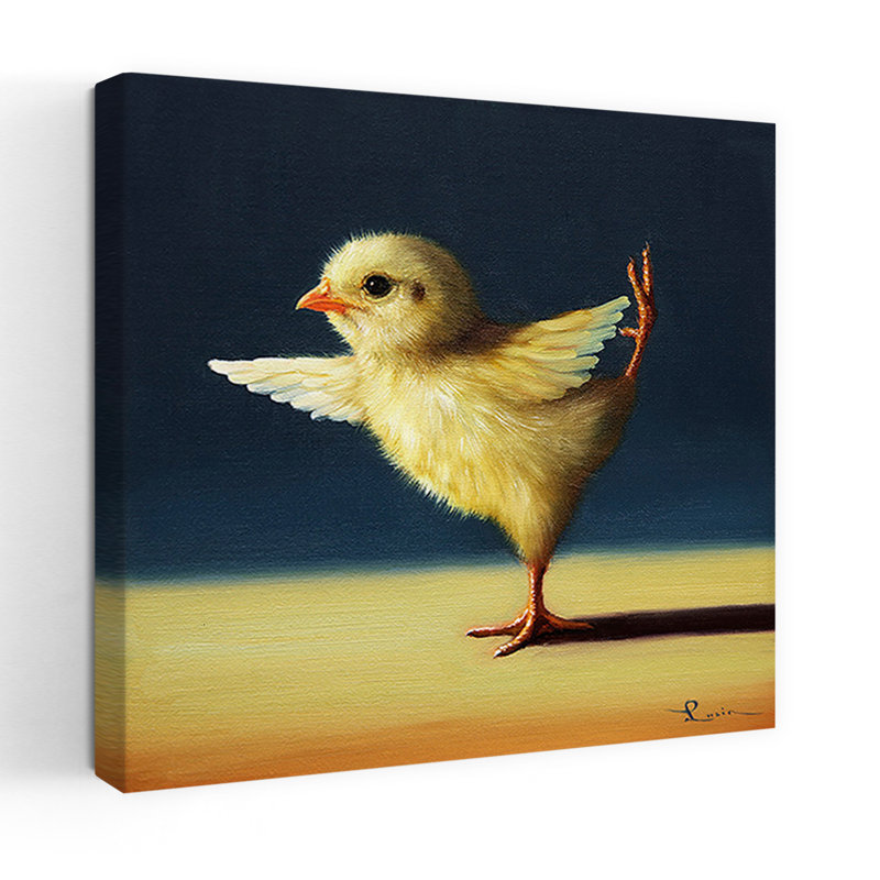 Yoga Chick Dancer Pose, art urbain contemporain, H 32 po x l 32 po