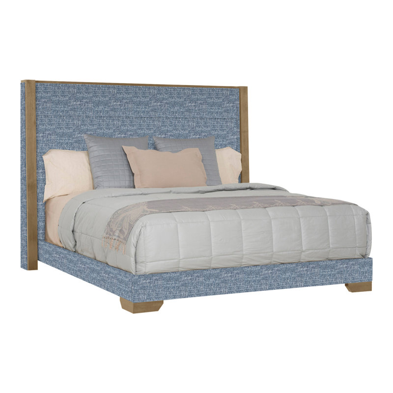 Thom Filicia Home Century Club King Bed, Tuck Graphite, Hampton, No