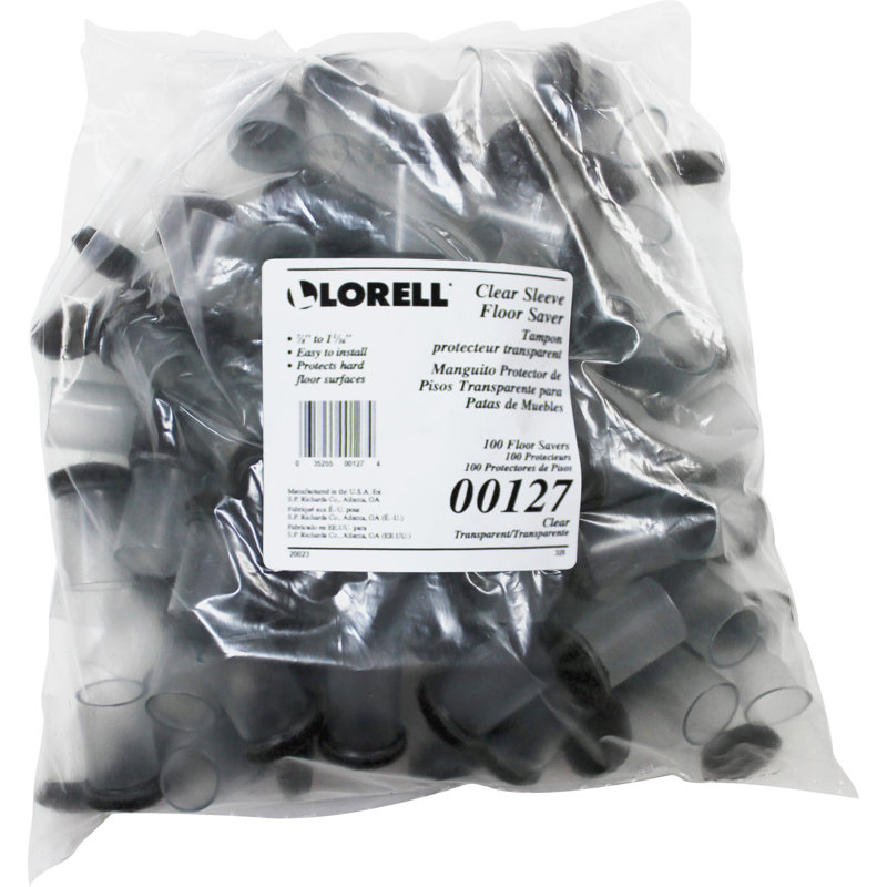 Sleeve Floor Protector, 1.6" H x 1.38" W x 1.38" D