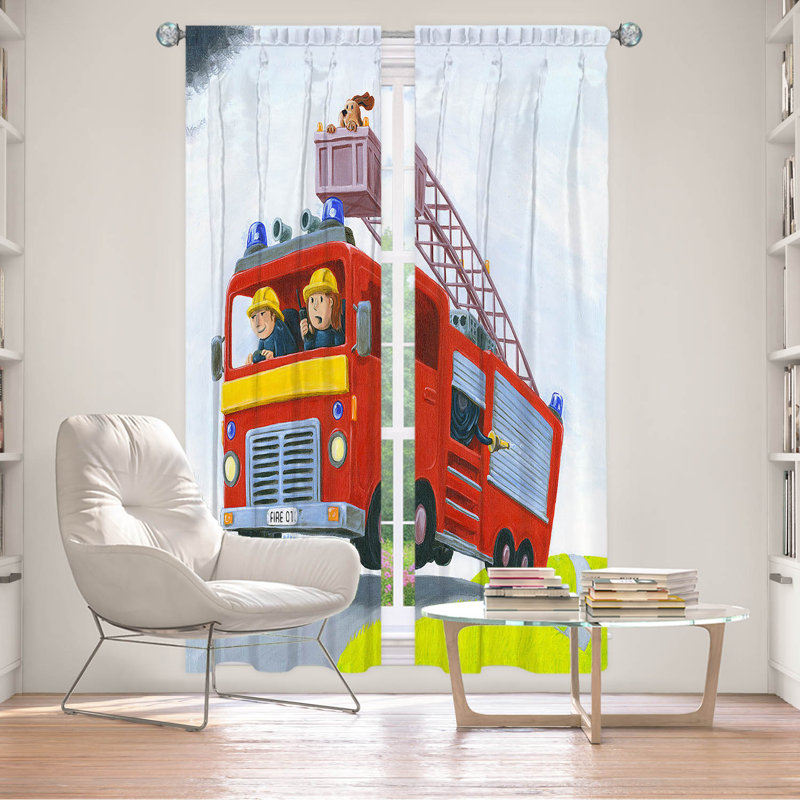 Paire de rideaux obscurcissant avec passe-tringle Delaughter Room, L 20 po x L 52 po