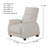 Venus Zero Gravity Leather Recliner-114209934