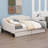 Upholstered Tufted Daybed With Two Drawers