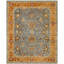 Cranmore Oriental Handmade Tufted Wool Grey/Orange Area Rug-24511152