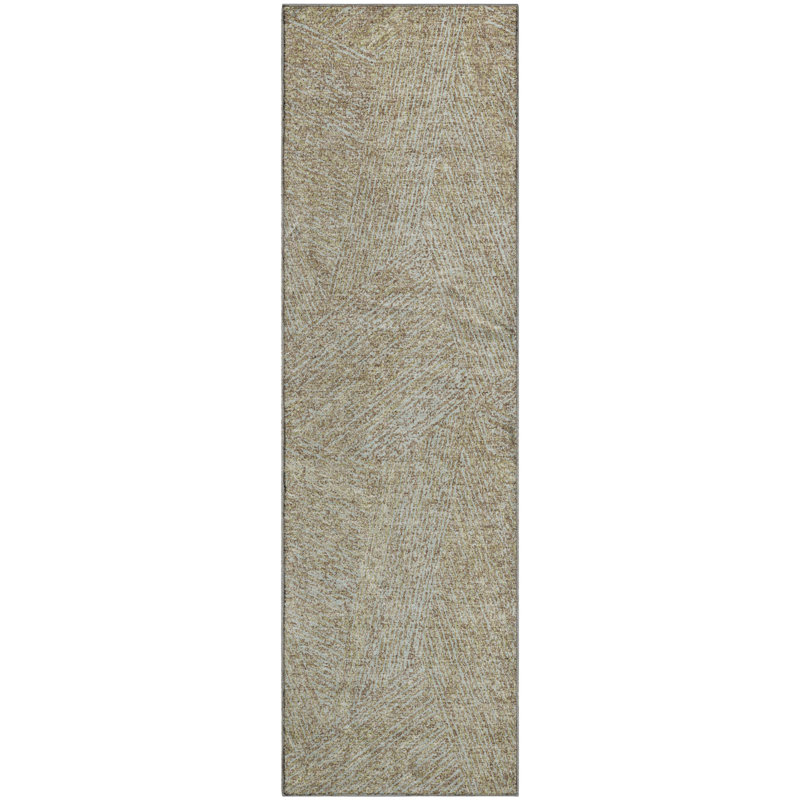 Premium Machine Washable Finchley AMF991 Lines Rug, Runner 2'3" x 7'6"