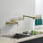 2 Hole Wall Mounted Rocker Arm Folding Pot Filler Kitchen Hot And Cold Water Faucet