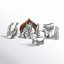 Nambe Nativity 12 Pc Set