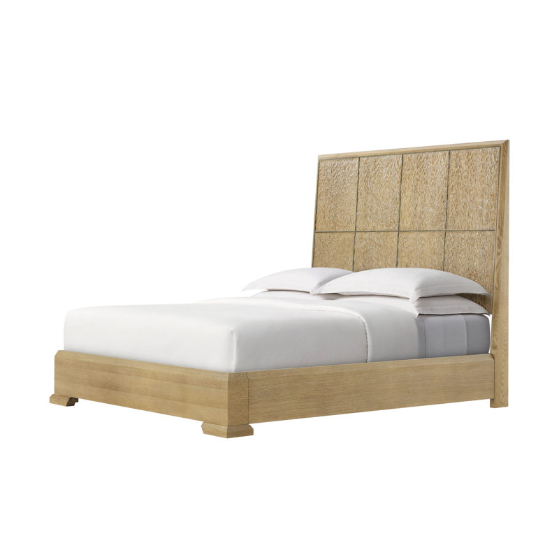 Essence Solid Wood Standard Bed, Blonde, California King