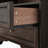 Modern Transitional Accent Storage Cabinet with Arched Glass Doors and Adjustable Shelf-1394738142