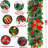 6FT Pre-Lit Christmas Garland with 50 LED Lights – Battery Operated, Timer Function, 8 Modes