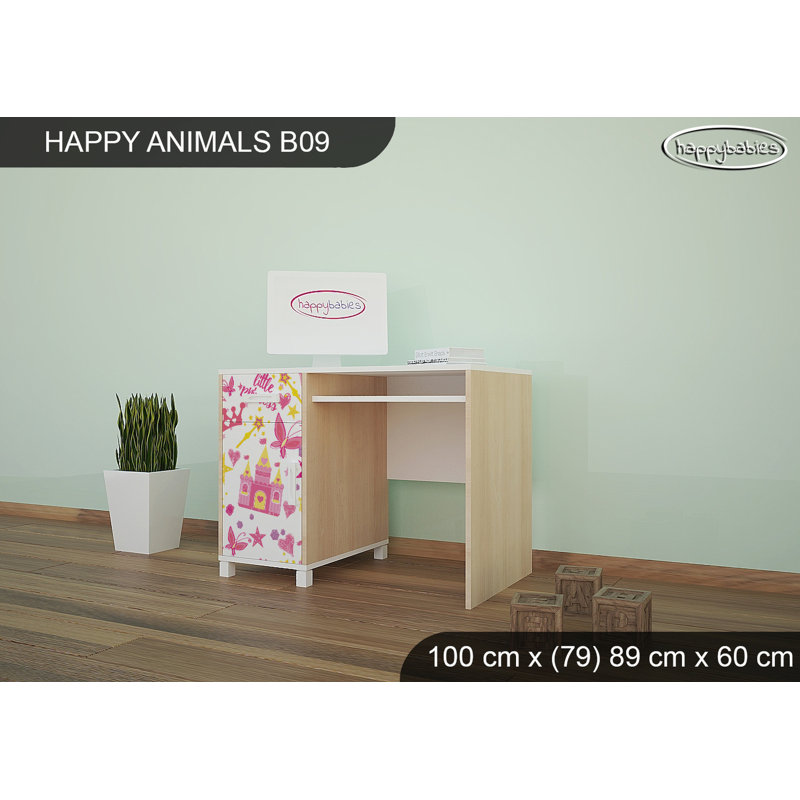 100cm Writing Desk, Oak