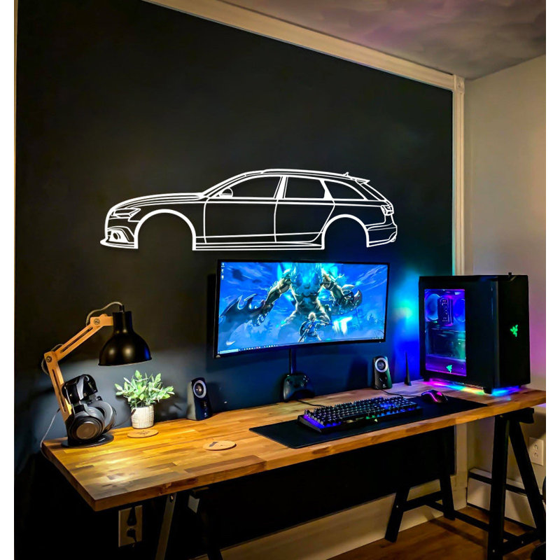 No Frame Print on Metal, 120" H x 34" W