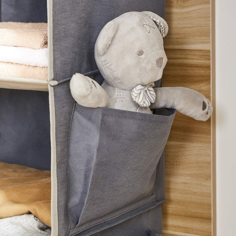 Rangement suspendu en tissu Meichelle