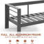 73" All-Weather Aluminum Patio Sofa, 3 Seat Outdoor Couch With Thick Cushions Frame-1013691242-1013691252