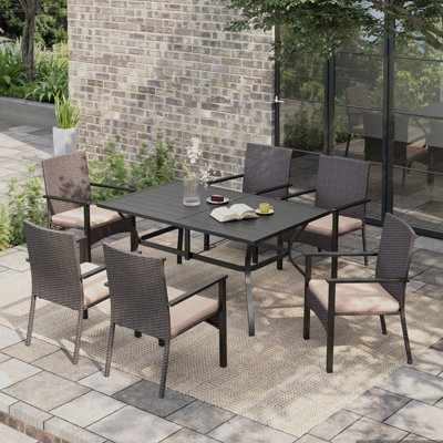 6 - Person Patio Dining Set with