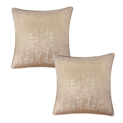 Coussin Belle 2 PC 20 "X 20", rouge