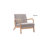 Carrel Upholstered Armchair-453591981