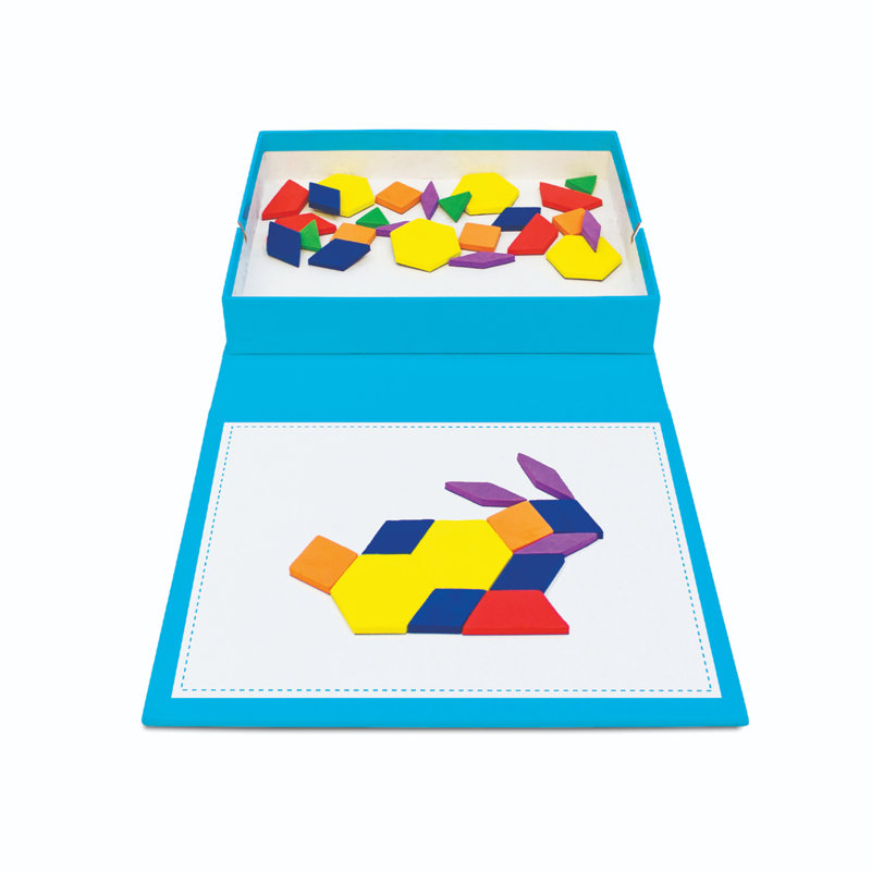Blocs à motif arc-en-ciel