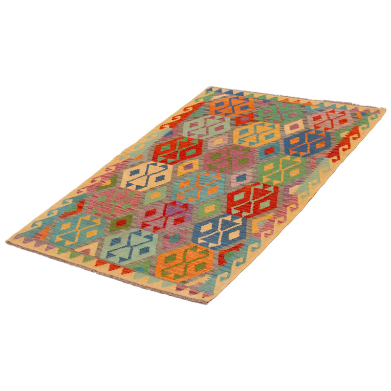 Tapis orange unique 3 pi 10 po x 6 pi 1 po Cannelburg