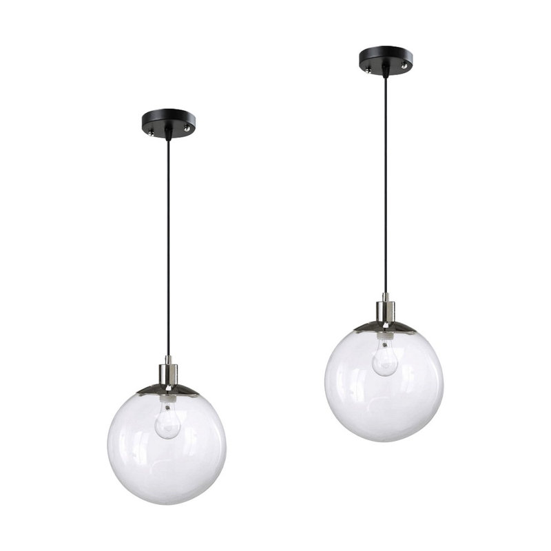 Jenison - Light Chrome Sphere Pendant