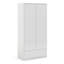 Parley 2 Door Manufactured Wood Wardrobe