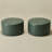 24" Wide Faux Leather Round Upholstered Ottoman Set Of 2-1488427335