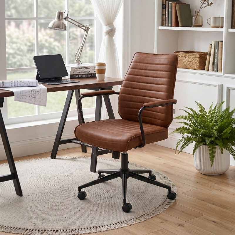 Office Chair, Brown