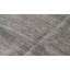 Wool Striped Area Rug in Light Gray