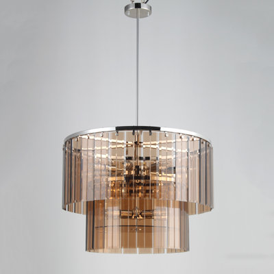 Dimas 14 - Light Dimmable Tiered Chandelier