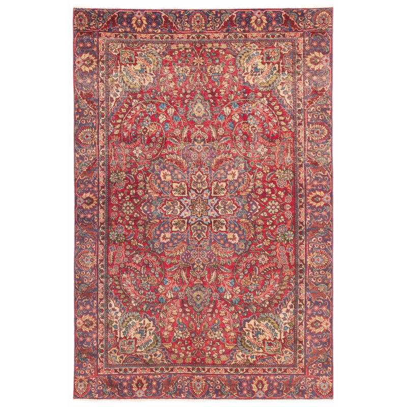 Tapis rouge Antalya 6 pi 4 po x 9 pi 7 po