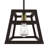 Vannest 3-Light Dimmable Metal Square Chandelier -1026474843