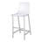 Selmir Stool in Chrome and Clear-1662213527