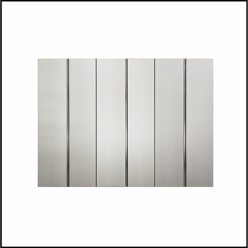 Ensemble d'armoires de garage gris métallique à fermeture douce et à fixation murale Nova Series l 96 po x H 72 po x P 20 po