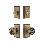 Nostalgic Warehouse Studio Entry Set with Egg & Dart Knob