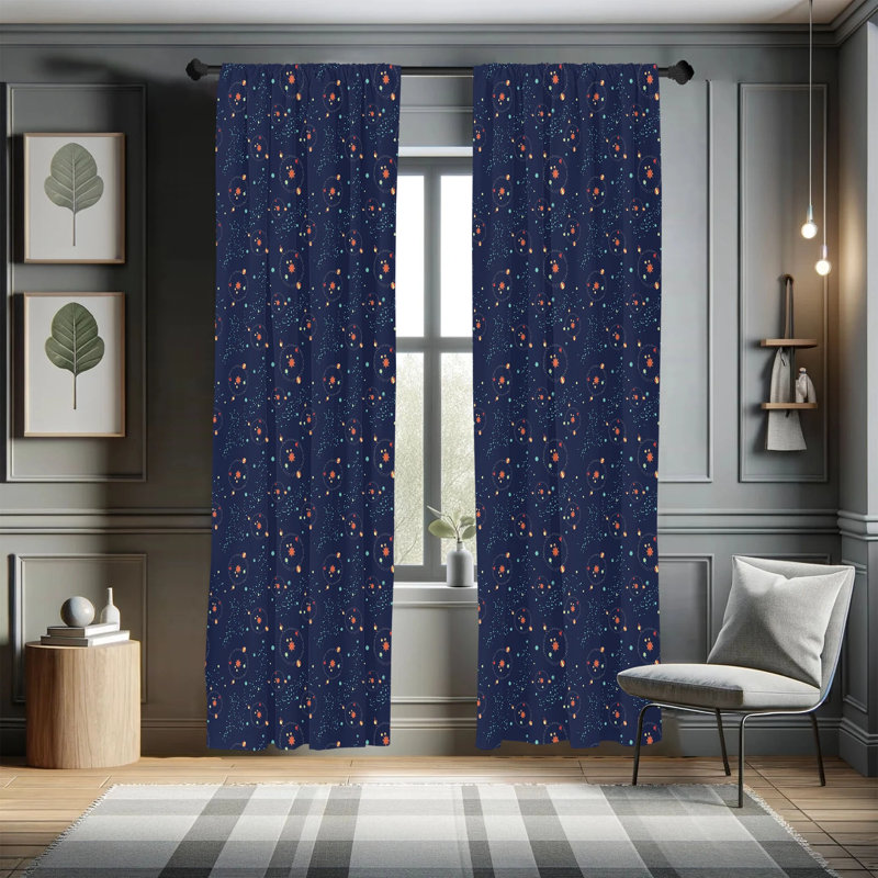 Room Darkening Sliding Panel Pair, 28" x 63"