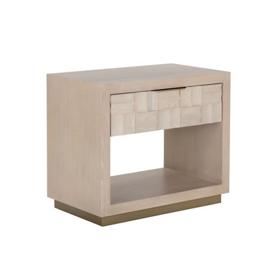 Table de chevet Sandreka - brun