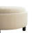 Upholstered Round Ottoman With Reversible Lid-43286658