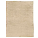 Hand Knotted Area Rug in Silver