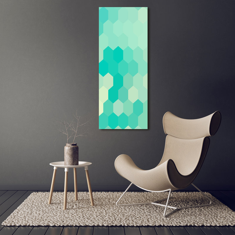 Geometric Background - Wrapped Canvas Print