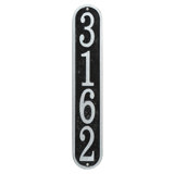 Fast and Easy 4-Line Wall Address Plaque