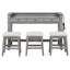 Ensemble de table de salle à manger extensible Modern Farmhouse