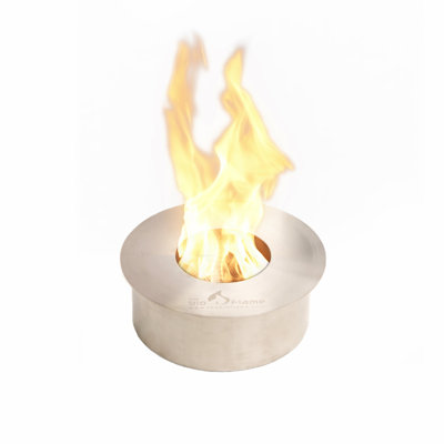 BioFlame 13 " W Stainless Steel Bio-Ethanol Fireplace