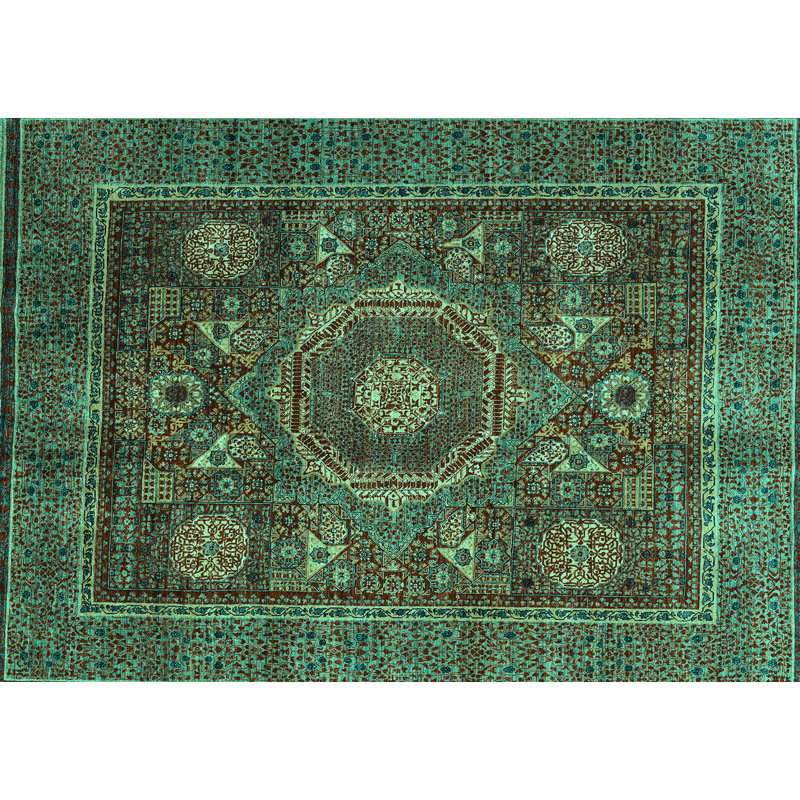 Washable Oriental Indoor Rug, Rectangle 8' x 10'