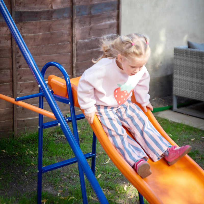 Ebern Designs Metal Swing Seat