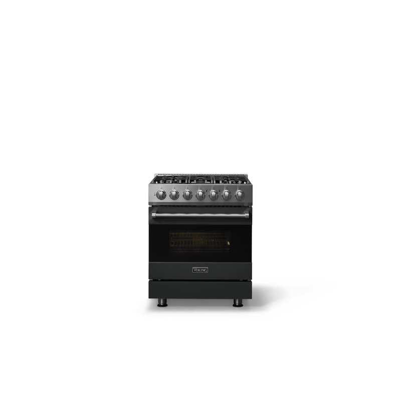 3 Series 30" Self-Cleaning Gas Range, Antique Bronze, Gas, Natural Gas